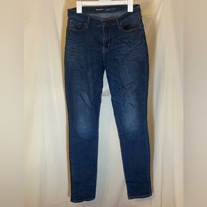 8 Long Dark Wash Curvy Old Navy Pants